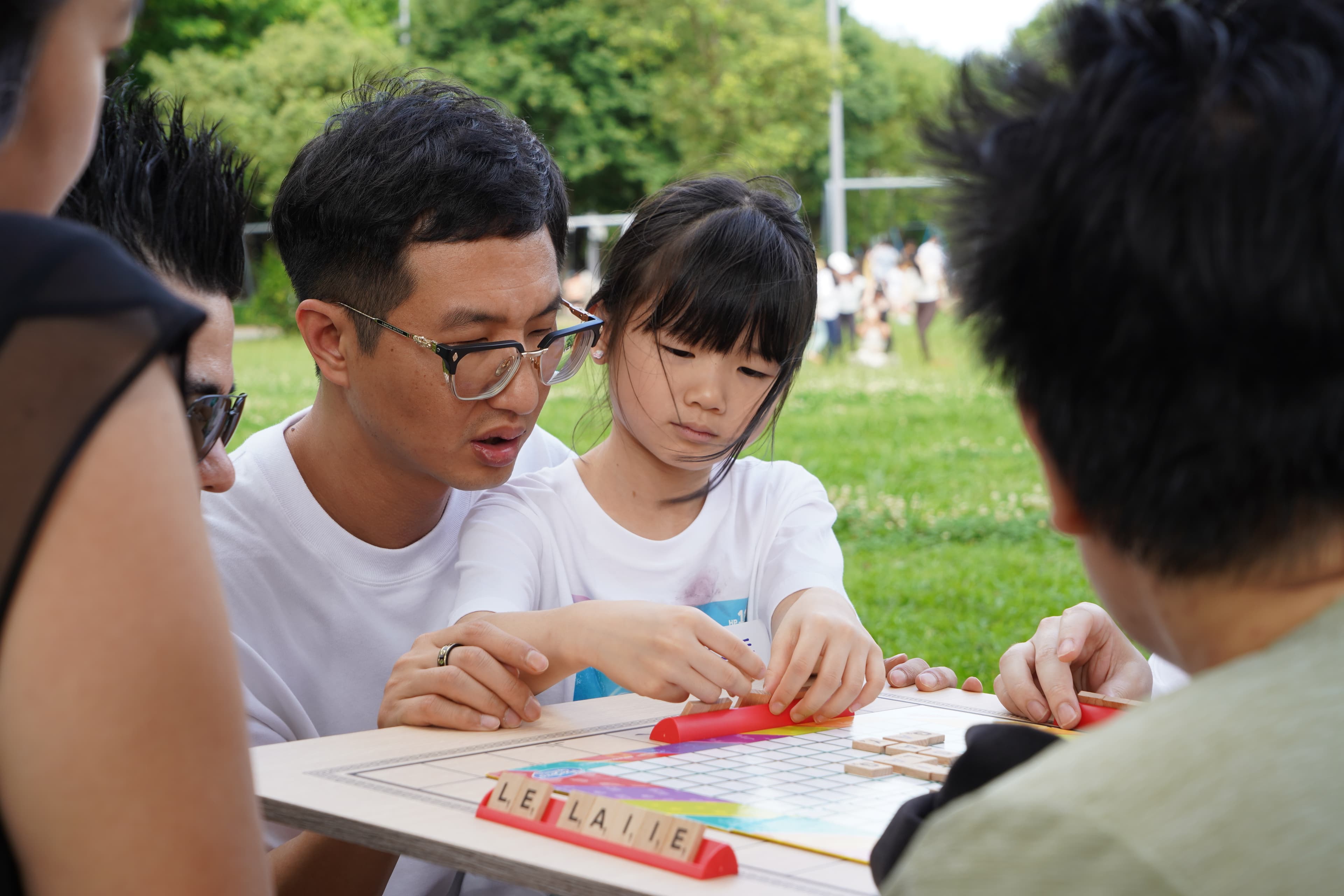 Children and adults event - English learning in the park